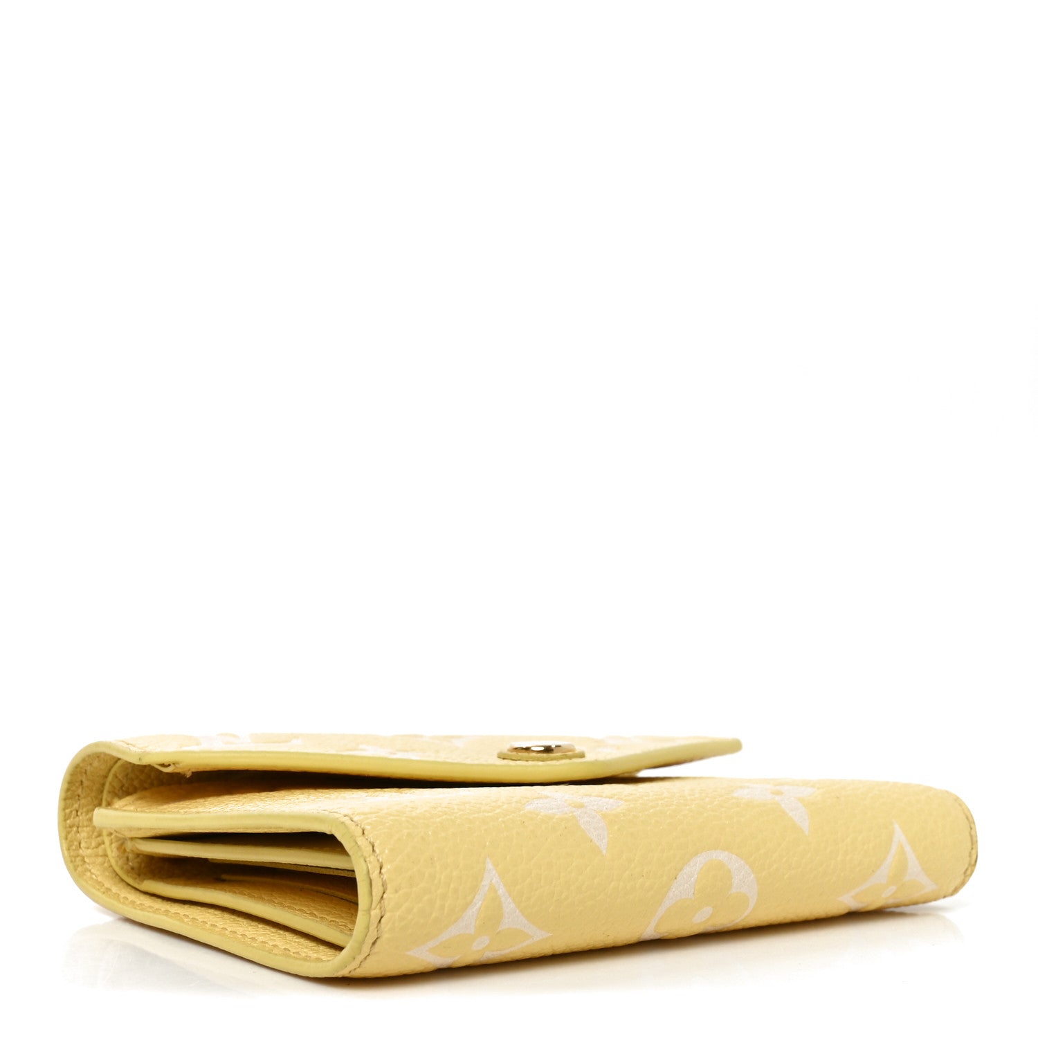 Louis Vuitton Empreinte Monogram Victorine Wallet Lemon Curd 4 of 7