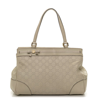 Gucci Guccissima Medium Mayfair Tote Off White 1 of 6