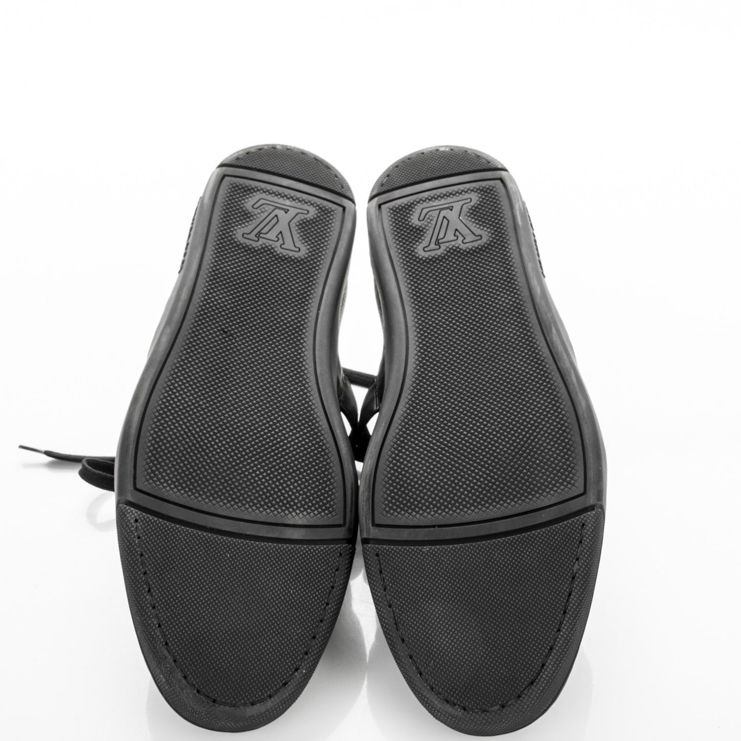 Calfskin Damier Graphite Cover Sneakers 10