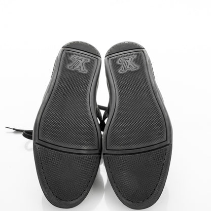 Louis Vuitton Calfskin Damier Graphite Cover Sneakers 10 6 of 7