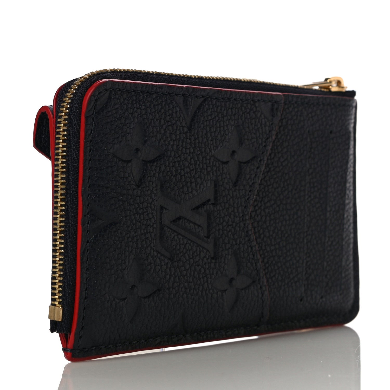 Louis Vuitton Empreinte Recto Verso Card Holder Marine Rouge 3 of 11