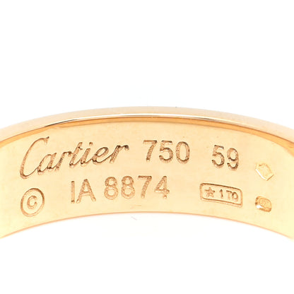 Cartier 18K Yellow Gold 5.5mm LOVE Ring 59 8.75 4 of 4
