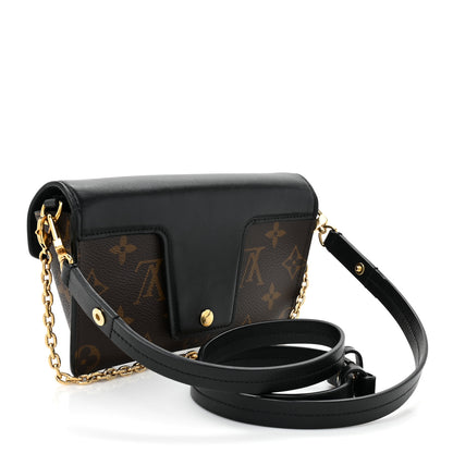 Louis Vuitton Monogram Padlock On Strap Black 3 of 9