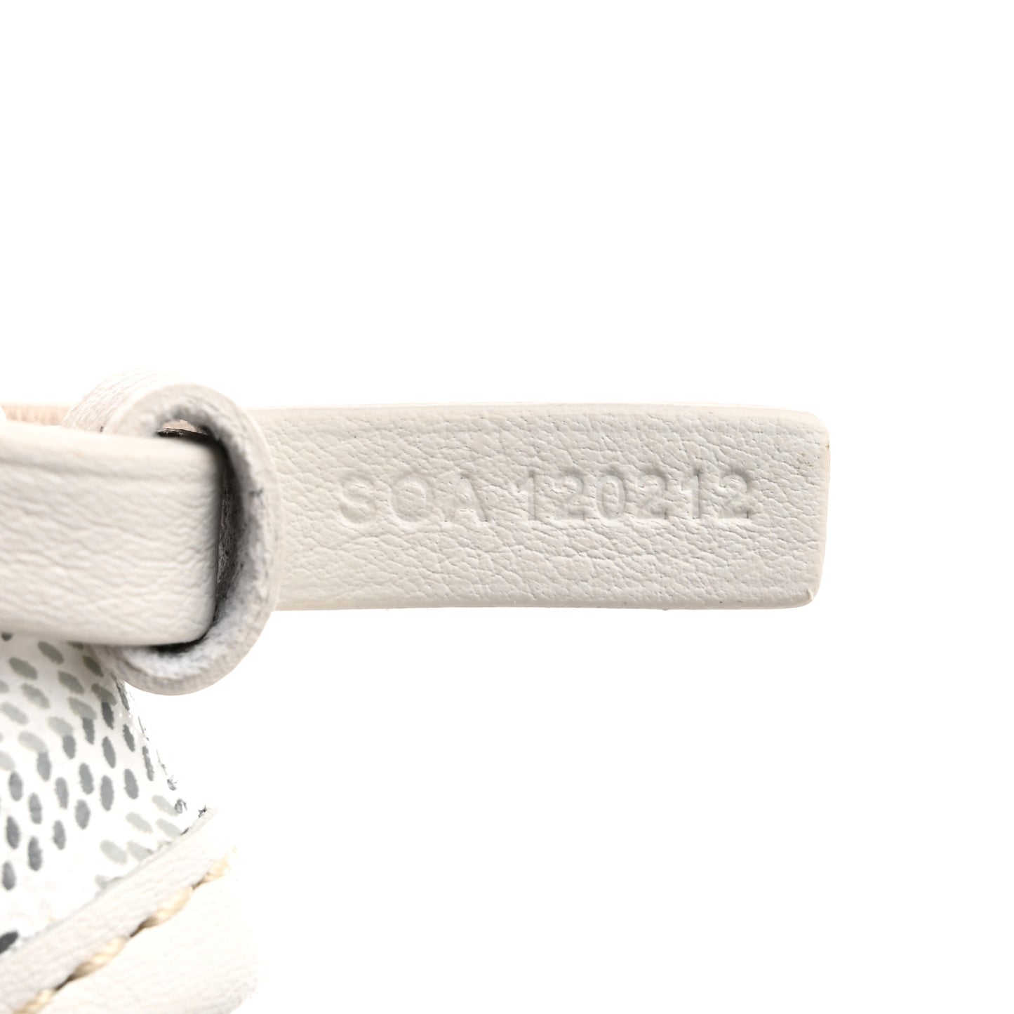 Goyardine Reversible Mini Anjou White