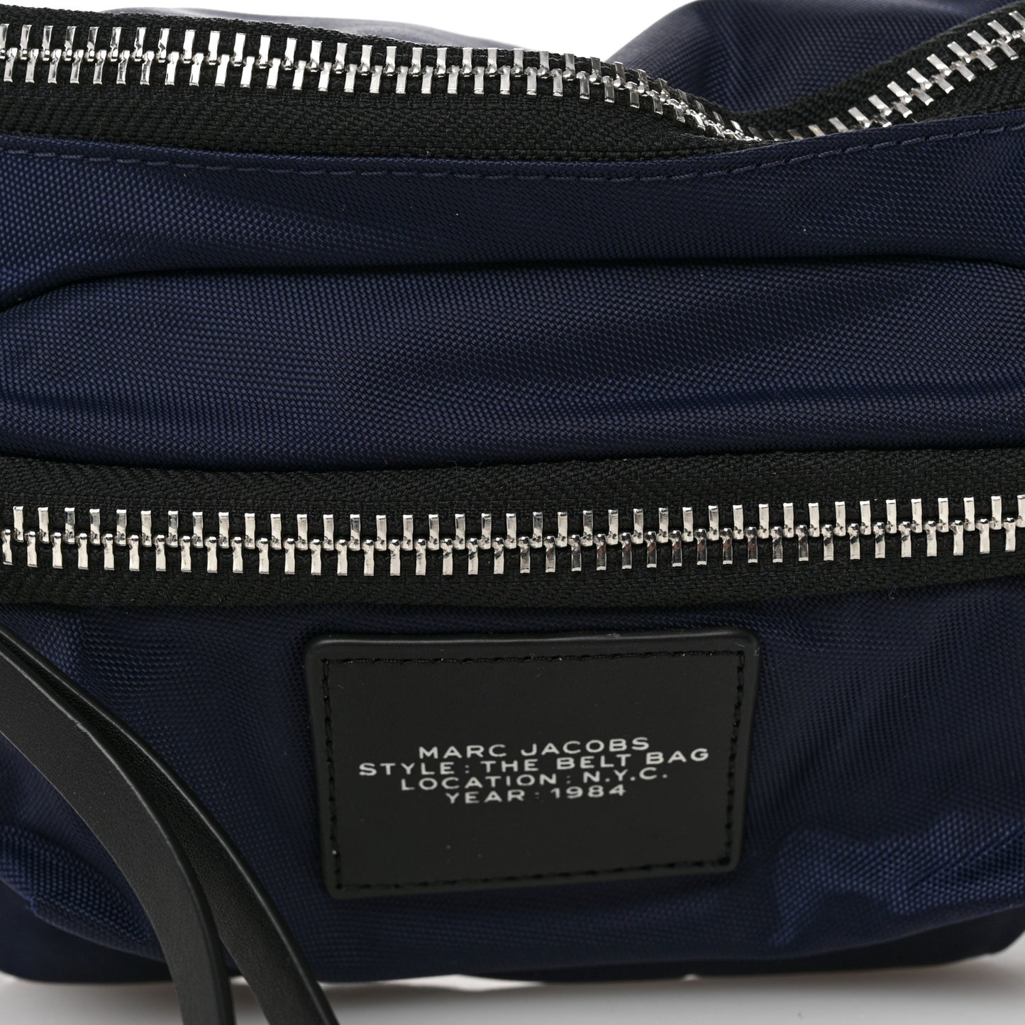 Nylon Biker Belt Bag Midnight Blue