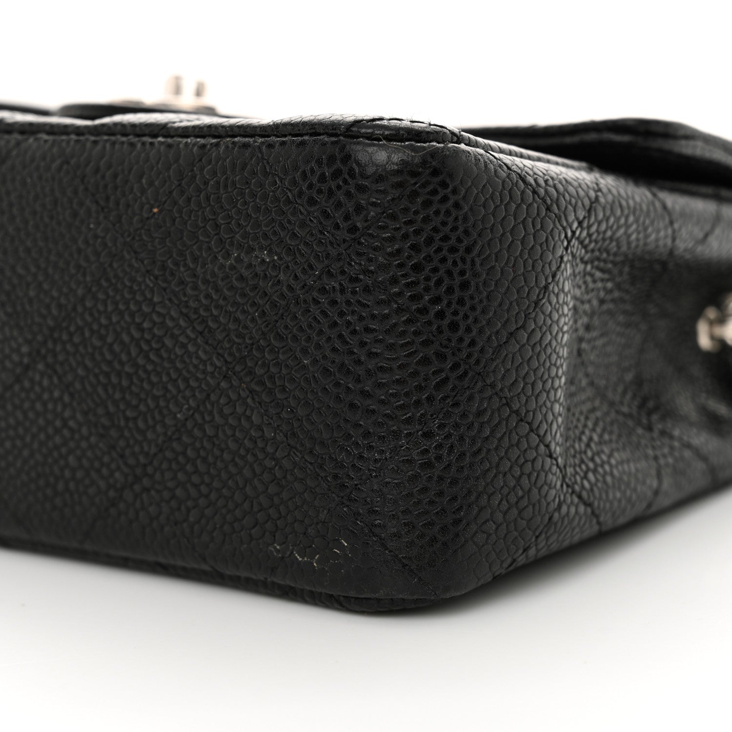 Chanel Caviar Quilted Mini Square Flap Black 10 of 13
