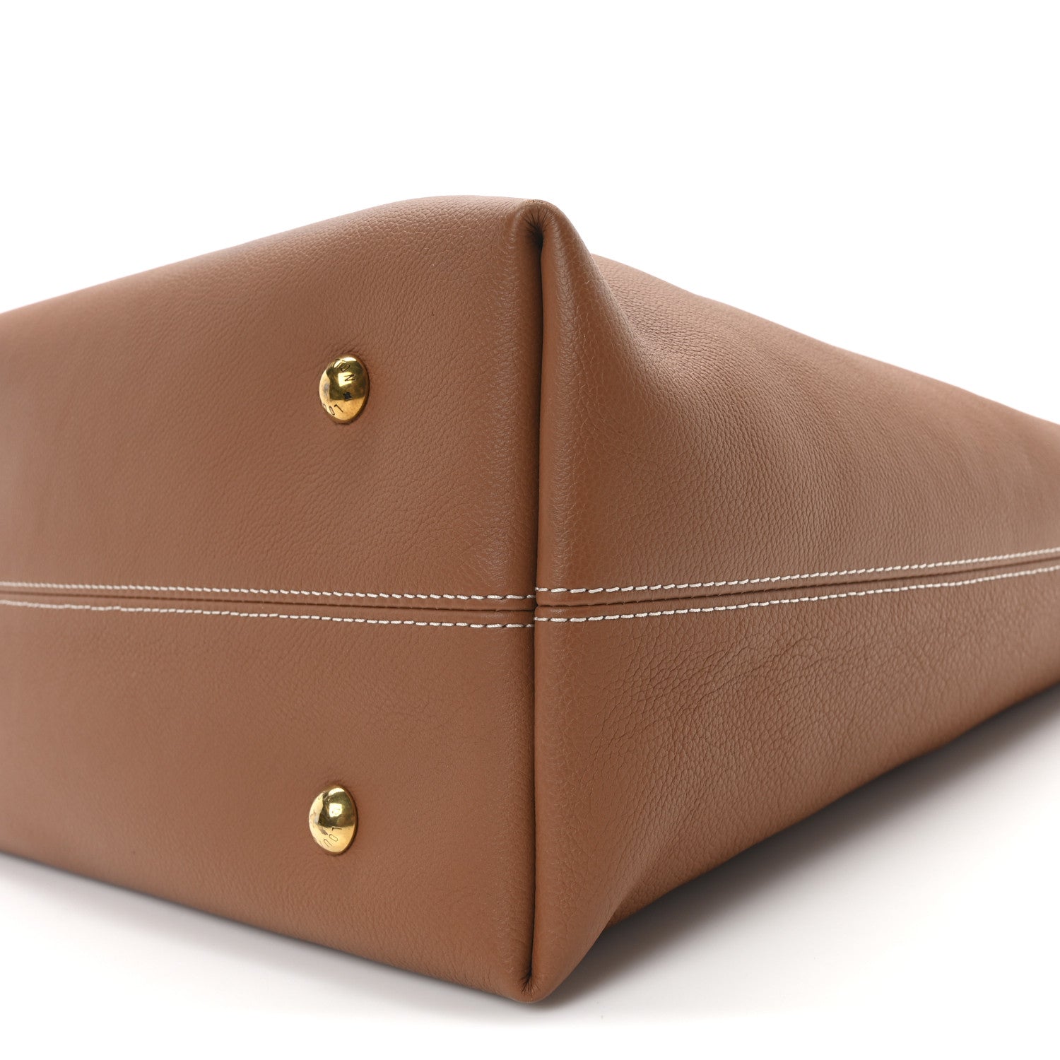 Louis Vuitton Grained Calfskin Low Key Hobo MM Cognac 10 of 11