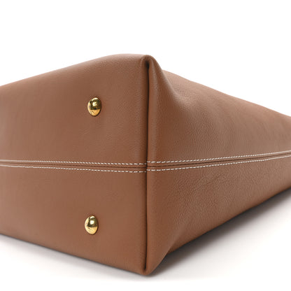 Louis Vuitton Grained Calfskin Low Key Hobo MM Cognac 10 of 11