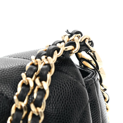 Chanel Caviar Quilted Small CC You Flap Black 11 of 12
