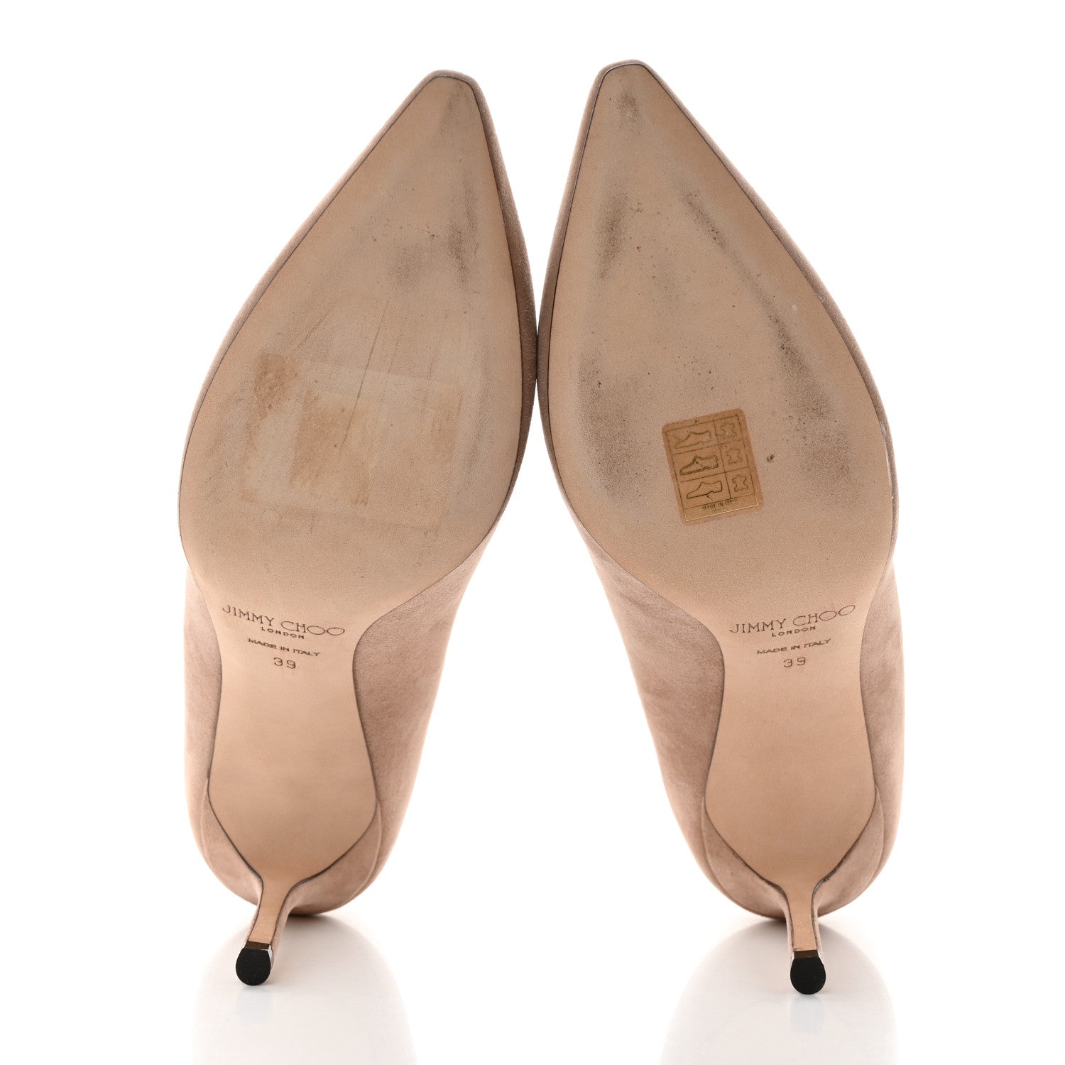 Jimmy Choo Suede Romy 85 Pumps 39 Ballet Pink 5 of 8