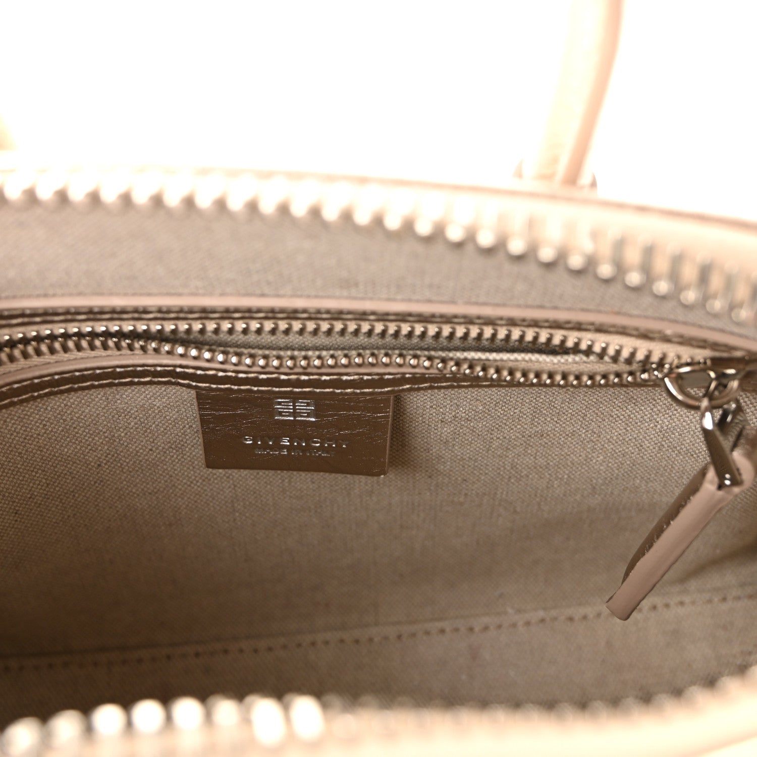 Givenchy Laminated Lambskin Mini Antigona Gold 6 of 9