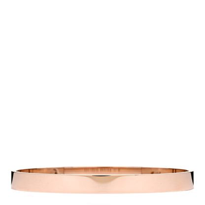 Hermes 18K Rose Gold Diamond PM Collier De Chien Bracelet ST 2 of 3