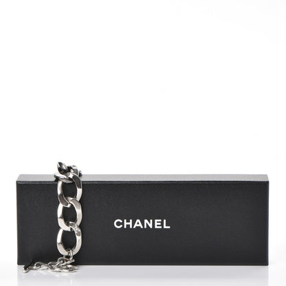 Chanel Chain Link CC Bracelet Silver 8 of 8