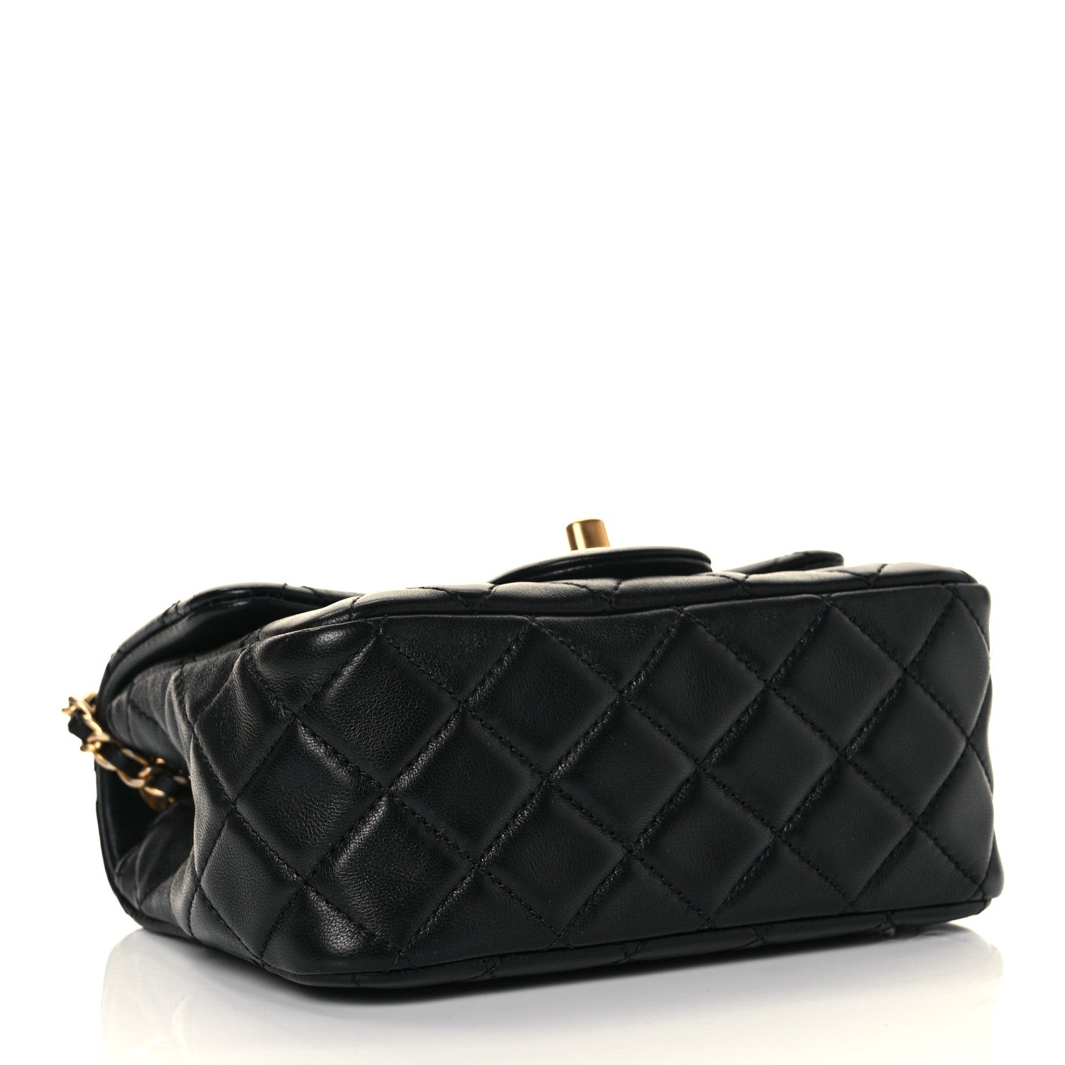 Chanel Lambskin Quilted Mini Pearl Crush Flap Black 4 of 12