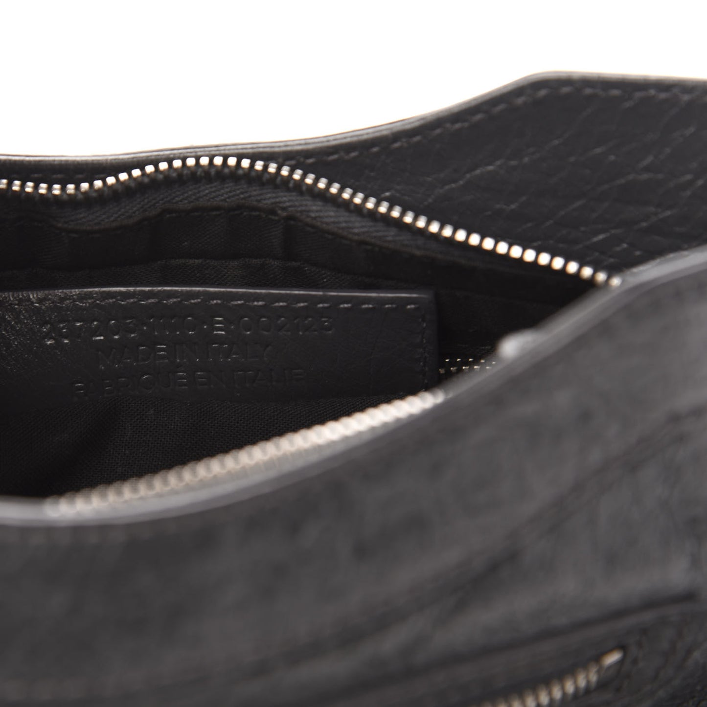Agneau Giant 12 Silver Hardware Hip Gris Fossile