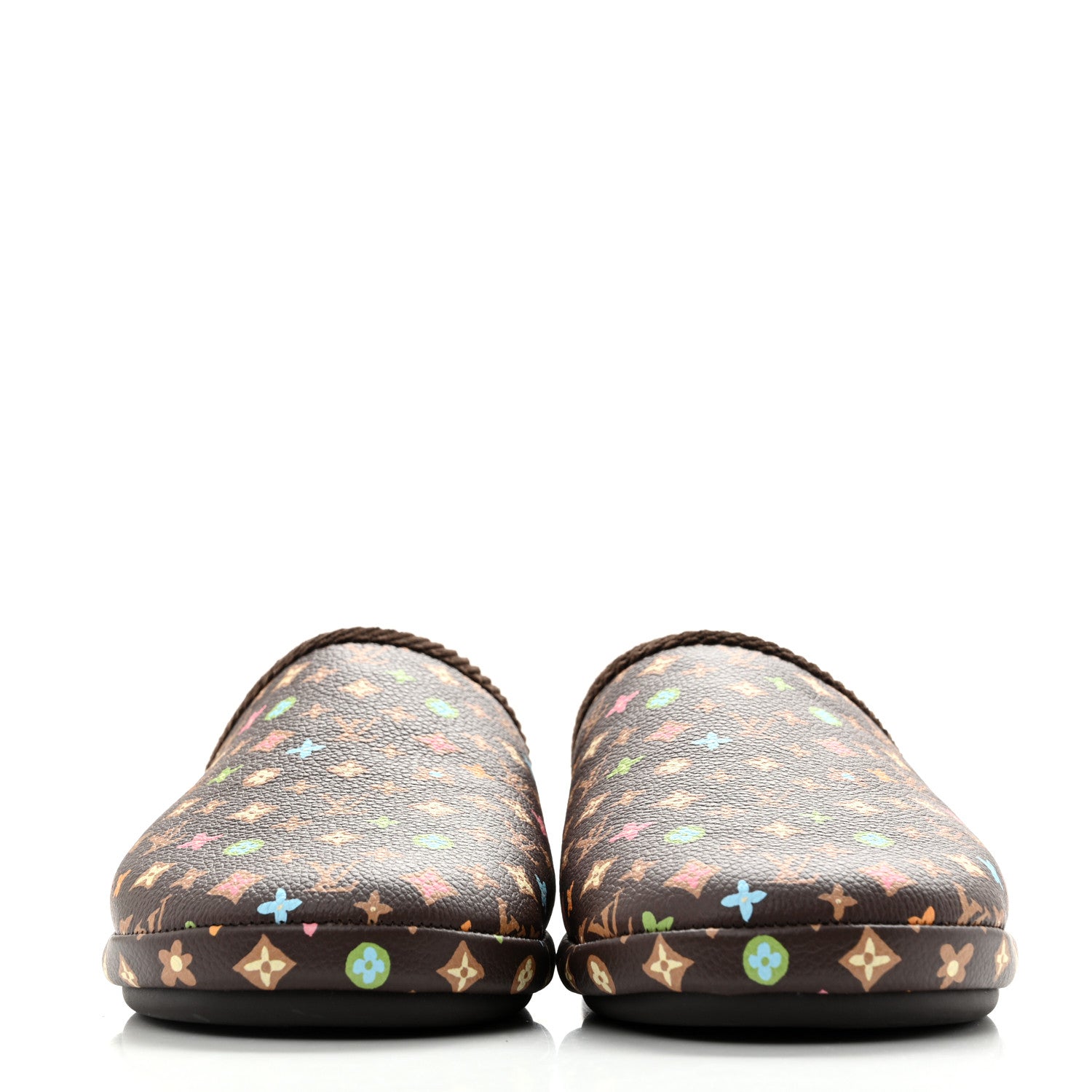 Louis Vuitton X TYLER THE CREATOR Monogram Craggy LV Palace Mens Slippers 8 Mocha 3 of 10