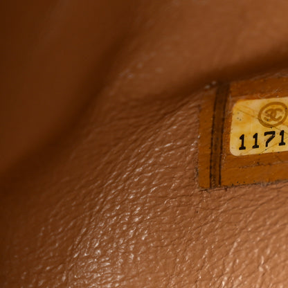 Chanel Caviar Quilted CC Timeless Bowler Dark Beige 7 of 11