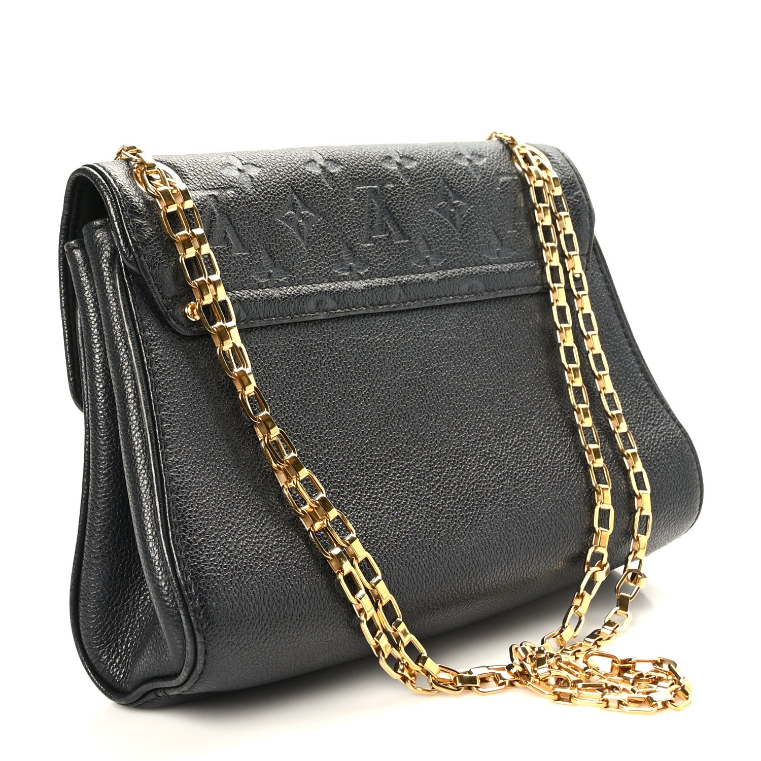Louis Vuitton Empreinte Monogram Saint-Germain PM Black Platine 3 of 8