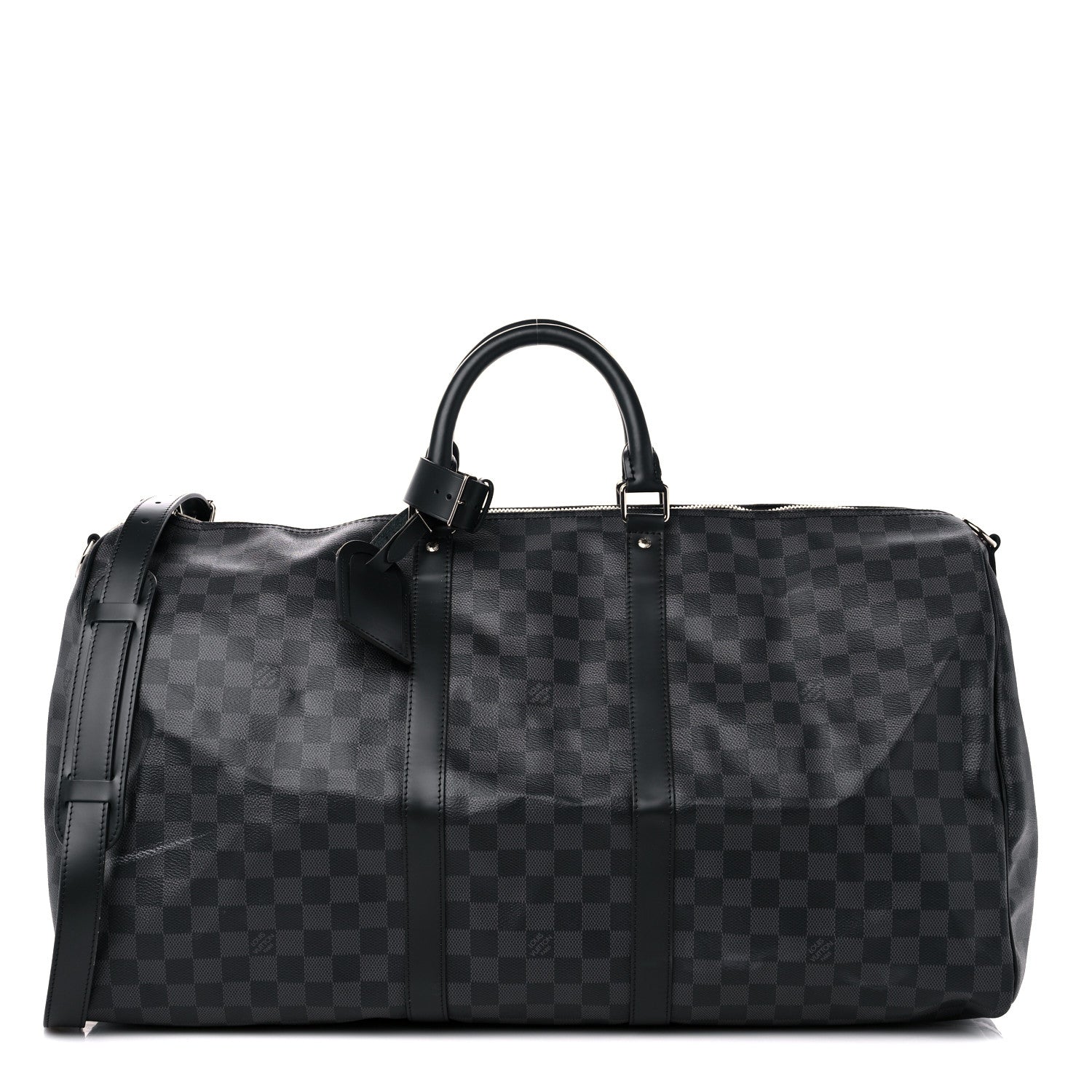 Louis Vuitton Damier Graphite Keepall Bandouliere 55 1 of 15