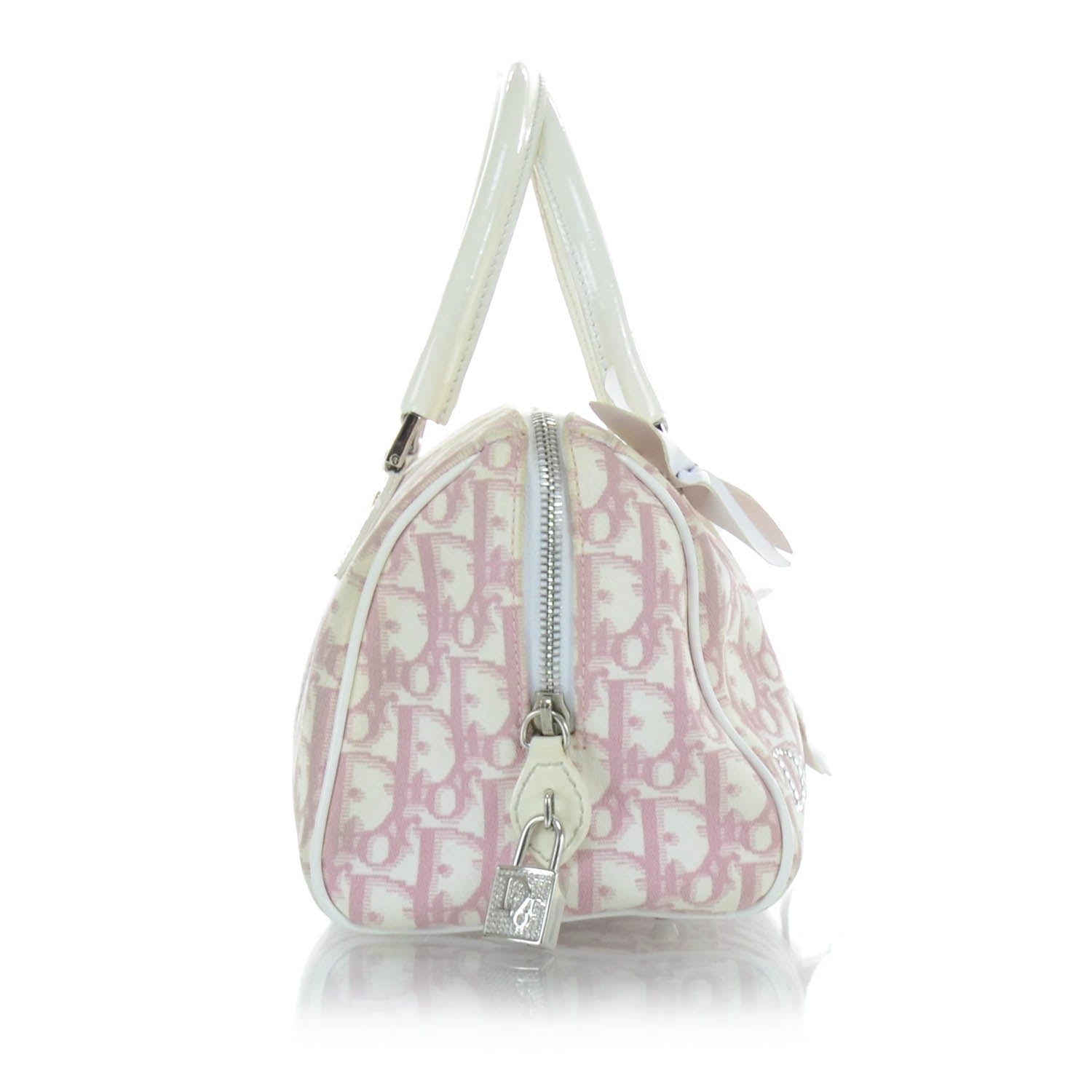 Christian Dior Monogram Girly Boston Pink 4 of 10