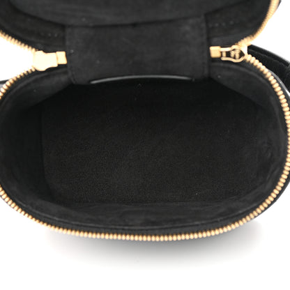 Christian Dior Lambskin Cannage Micro Lady Dior Vanity Case Black 5 of 13