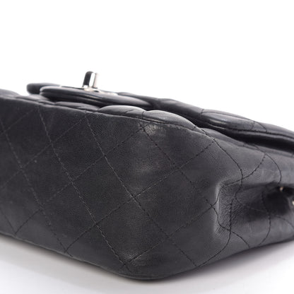 Chanel Lambskin Quilted Mini Square Flap Black 7 of 13