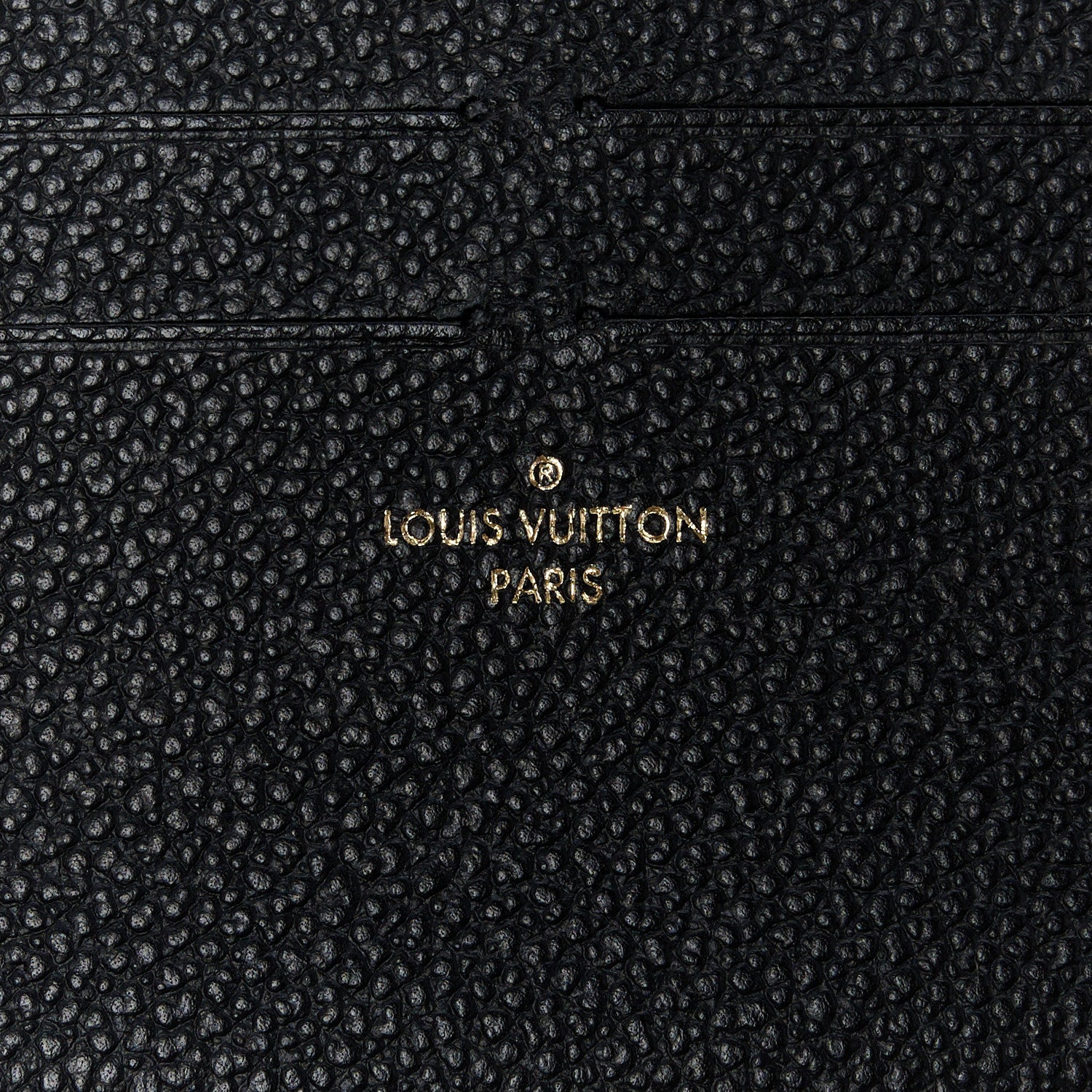 Louis Vuitton Empreinte Monogram Giant Felicie Pochette Black Beige 8 of 14