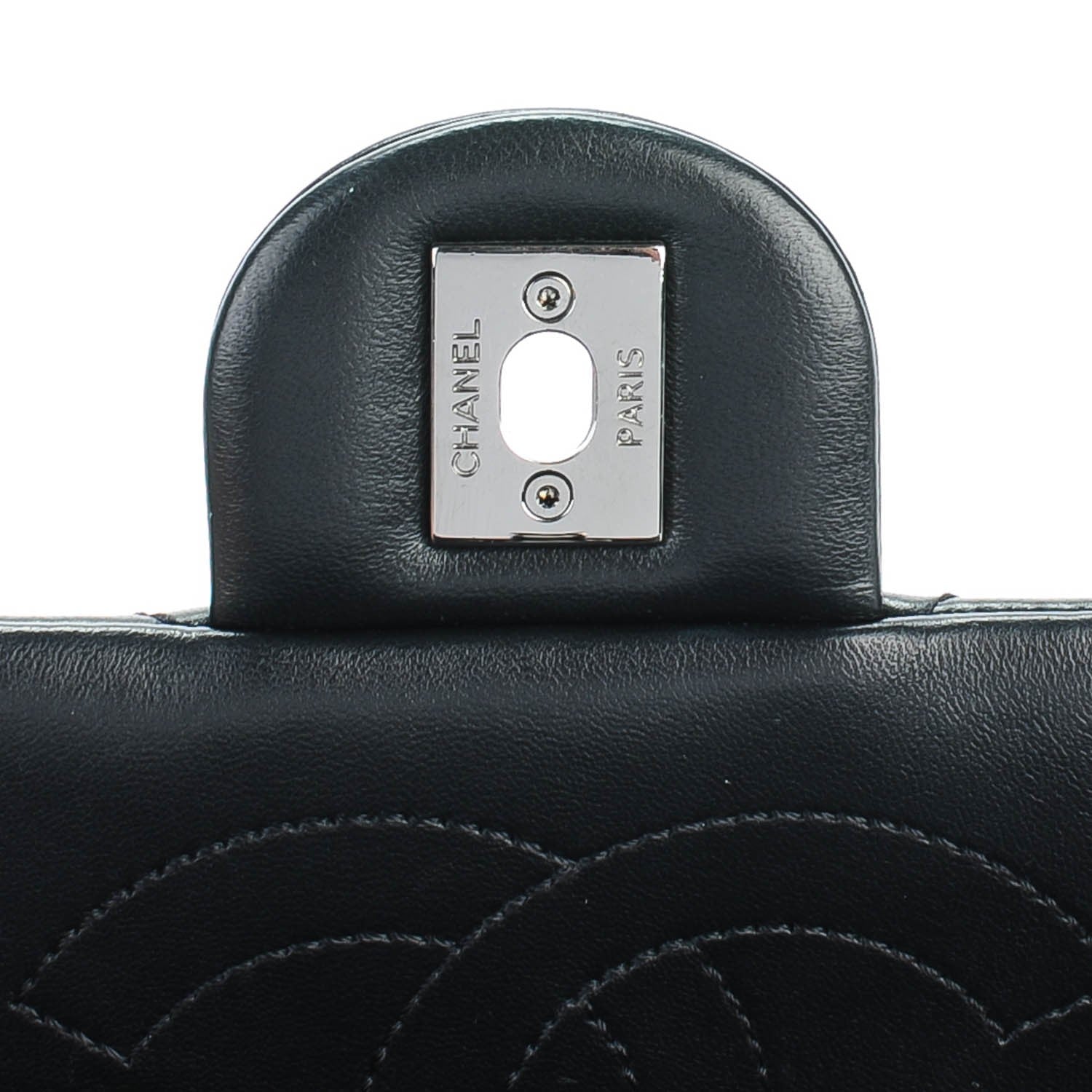 Chanel Lambskin Small CC Crossing Flap Black 6 of 8