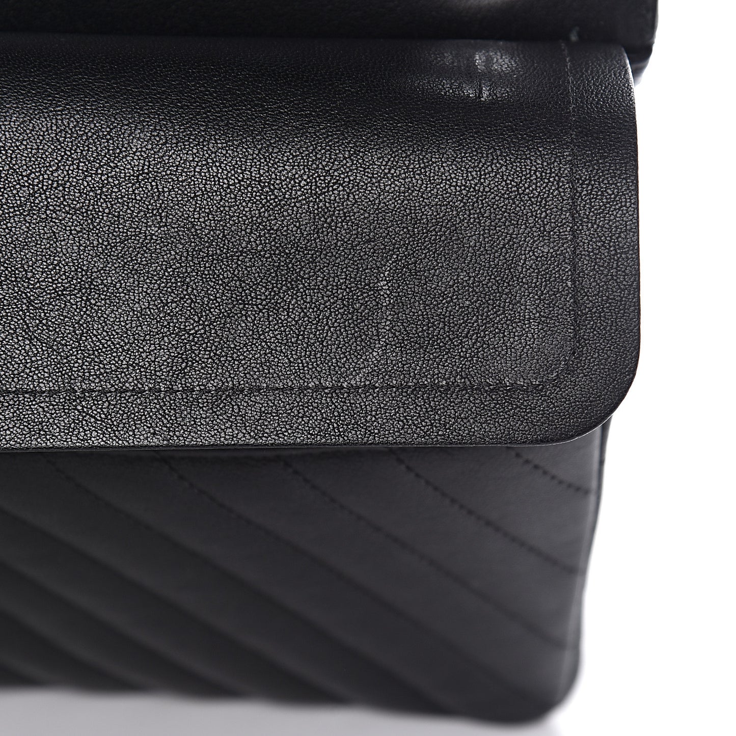 Sheepskin Chevron Quilted 2.55 Reissue 226 Flap So Black