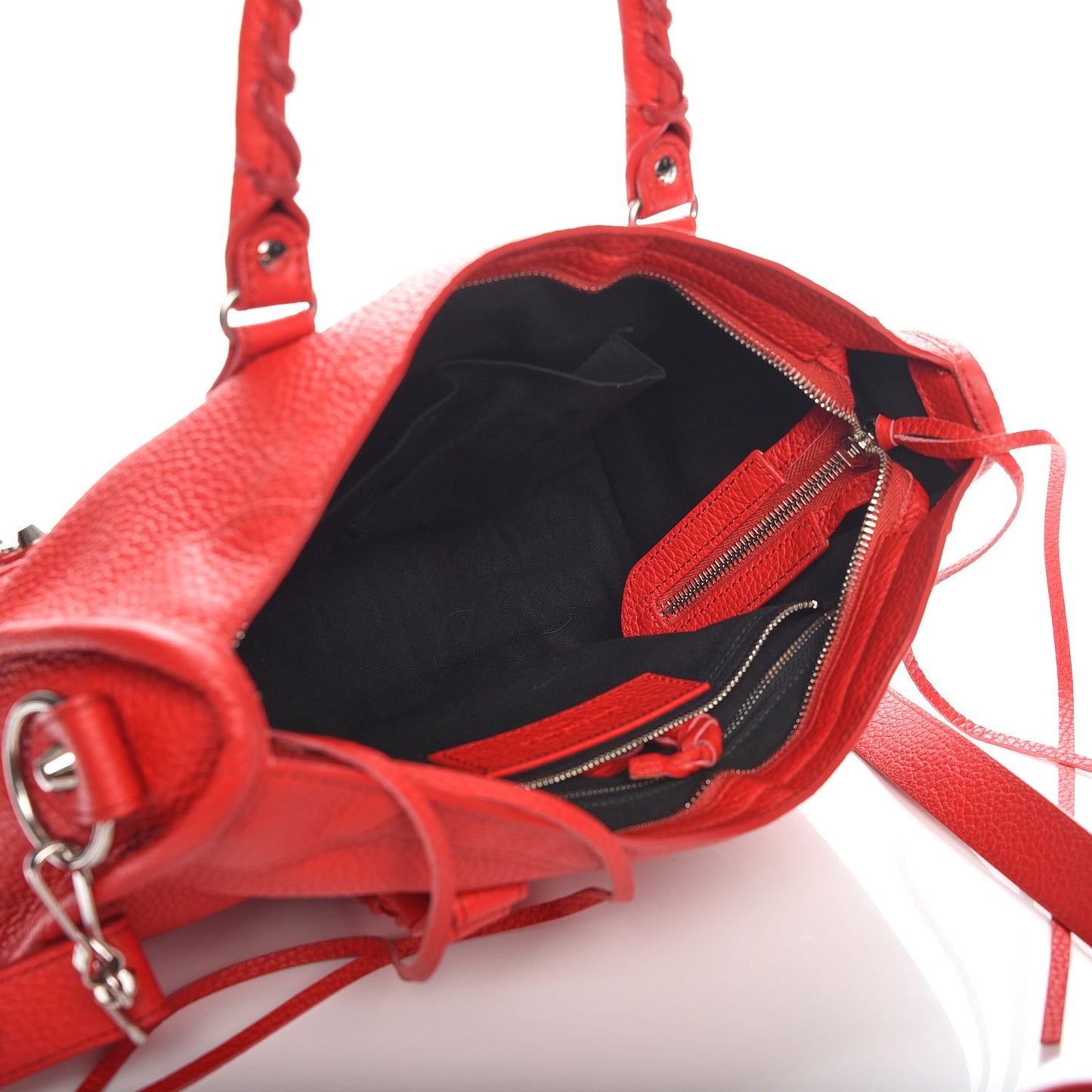 Vibrato Calfskin Classic Silver Hardware S City Rouge Cerise