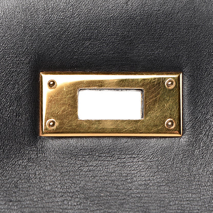 Hermes Box Kelly Retourne 35 Black 28 of 37