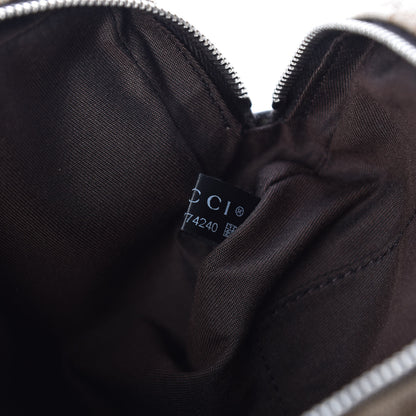 Gucci Monogram Belt Bag Dark Brown 11 of 11