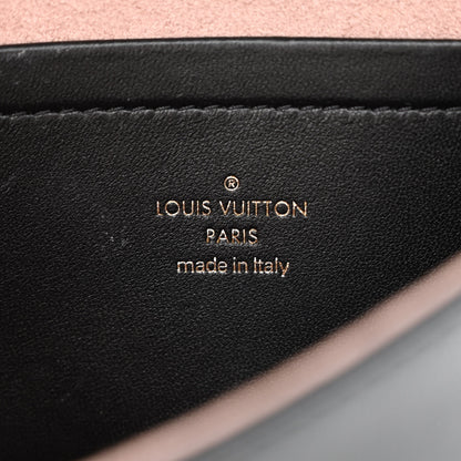 Louis Vuitton Lambskin Embossed Monogram Pochette Coussin Black 6 of 10