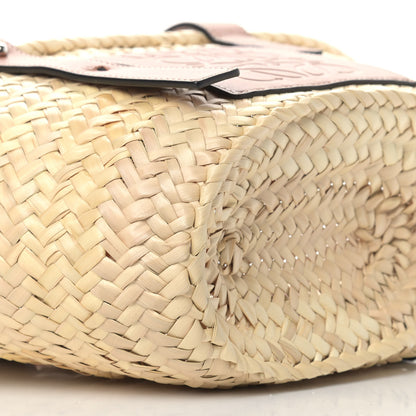 Loewe Raffia Small Basket Tote Bag Natural Tan 8 of 13