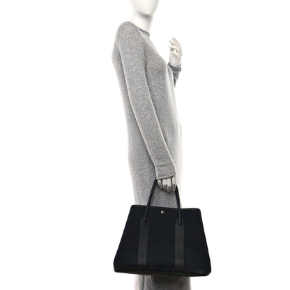 Hermes Toile Negonda Garden Party Tote 36 MM Black 2 of 10