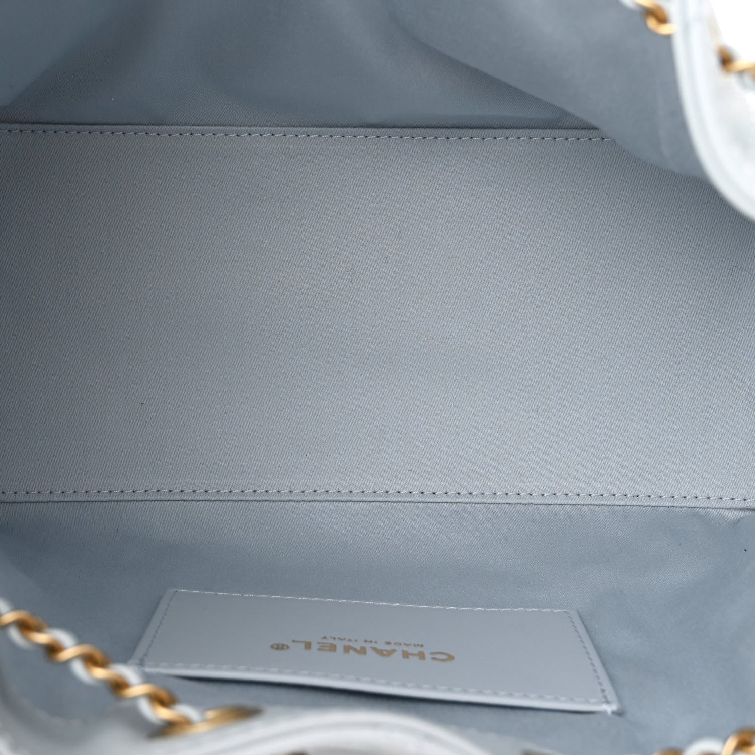 Chanel Caviar Quilted Small Chanel 25 Handbag Light Blue 5 of 10