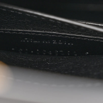 Saint Laurent Canvas Leopard Print Mini Classic Monogram Cassandra Top Handle Black 8 of 11