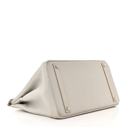 Hermes Fjord Birkin 40 Gris Perle 6 of 35