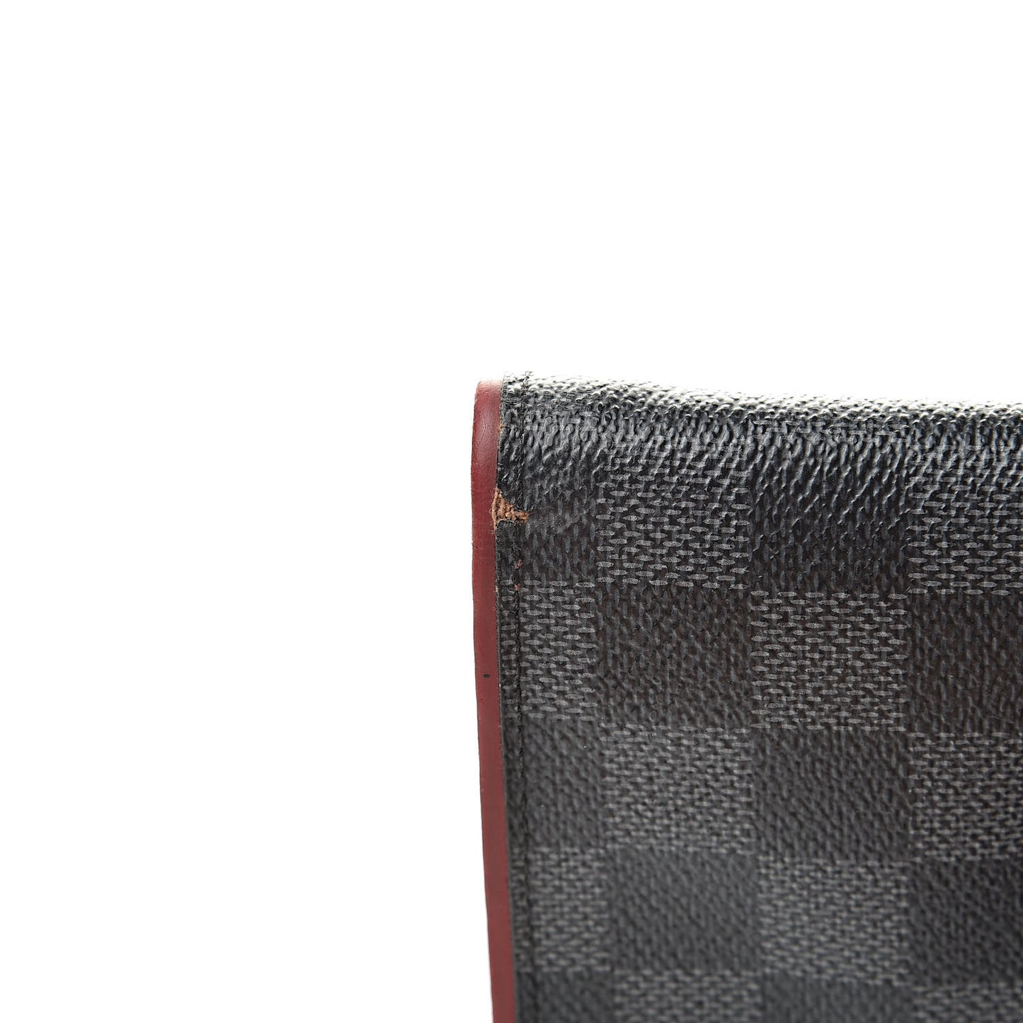 Damier Graphite Brazza Wallet Bordeaux