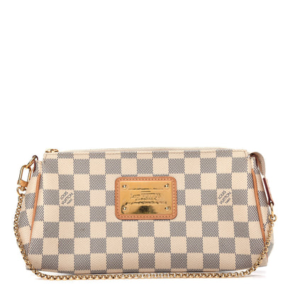 Louis Vuitton Damier Azur Eva Clutch 1 of 11