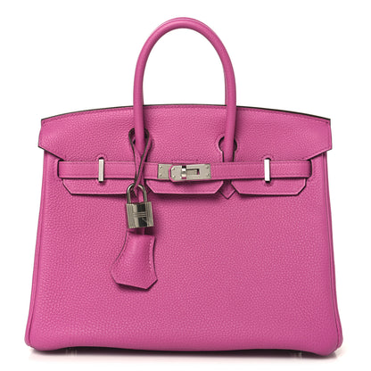 Hermes Togo Birkin 25 Magnolia 1 of 13