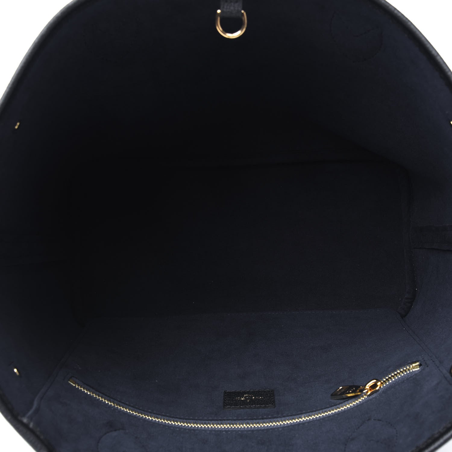 Louis Vuitton Empreinte Monogram Giant Neverfull MM Black 5 of 11