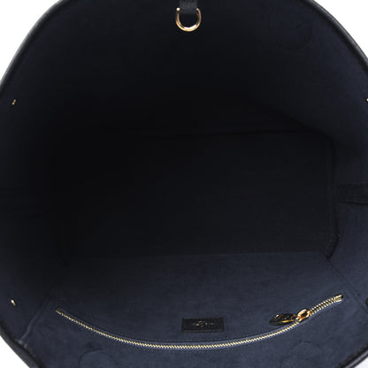 Louis Vuitton Empreinte Monogram Giant Neverfull MM Black 5 of 11
