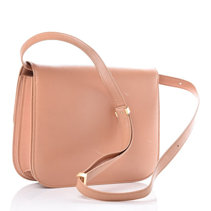 Celine Box Calfskin Medium Classic Box Flap Bag Nude 3 of 16