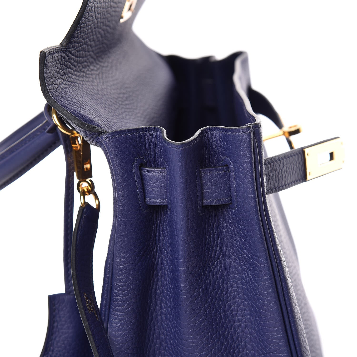 Hermes Taurillon Clemence Kelly Retourne 28 Bleu Encre 21 of 41