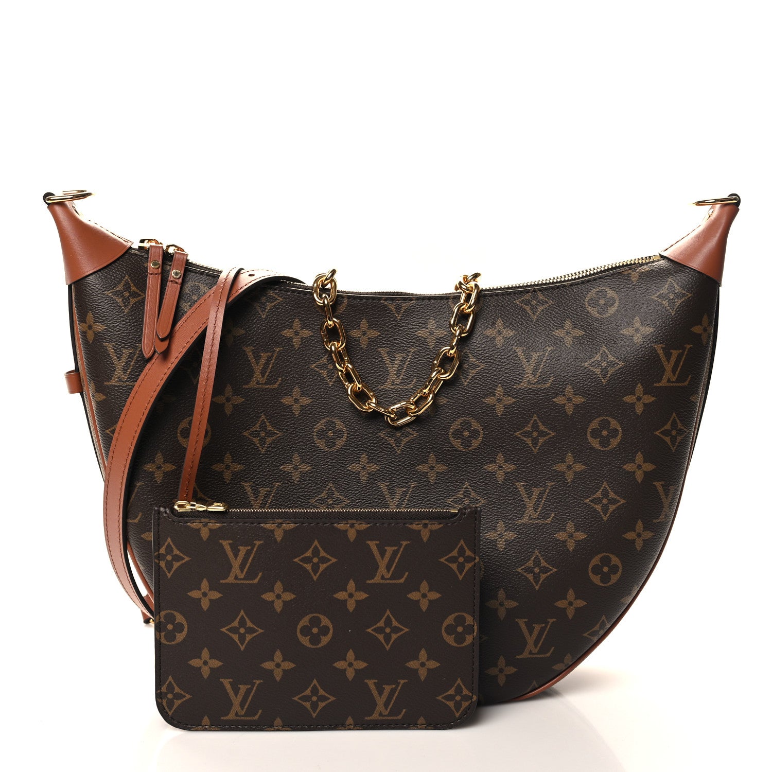 Louis Vuitton Reverse Monogram Loop Hobo 3 of 11