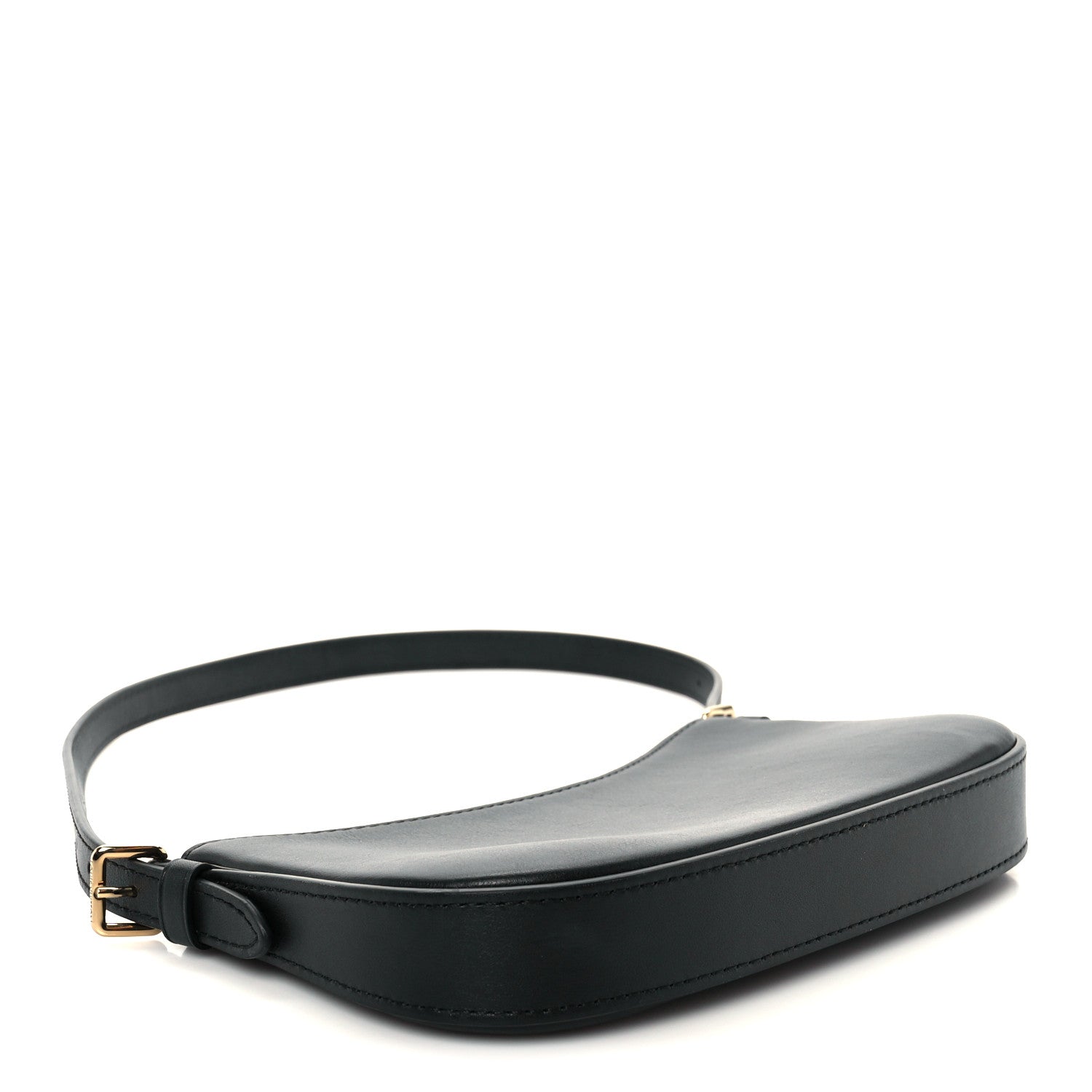 Louis Vuitton Calfskin LV Bloom Pochette  Black 4 of 10