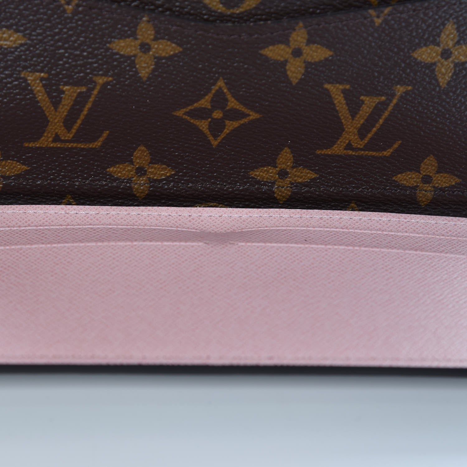 Louis Vuitton Monogram Josephine Wallet Rose Ballerine 7 of 10