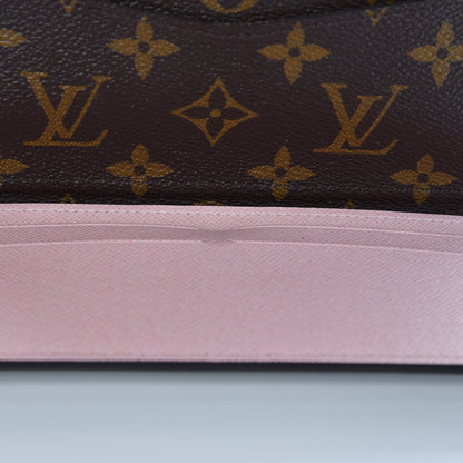 Louis Vuitton Monogram Josephine Wallet Rose Ballerine 7 of 10