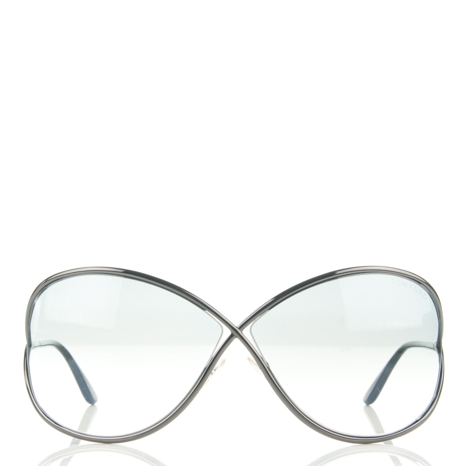 Tom Ford Miranda Crossover Sunglasses TF130 Gunmetal 2 of 5